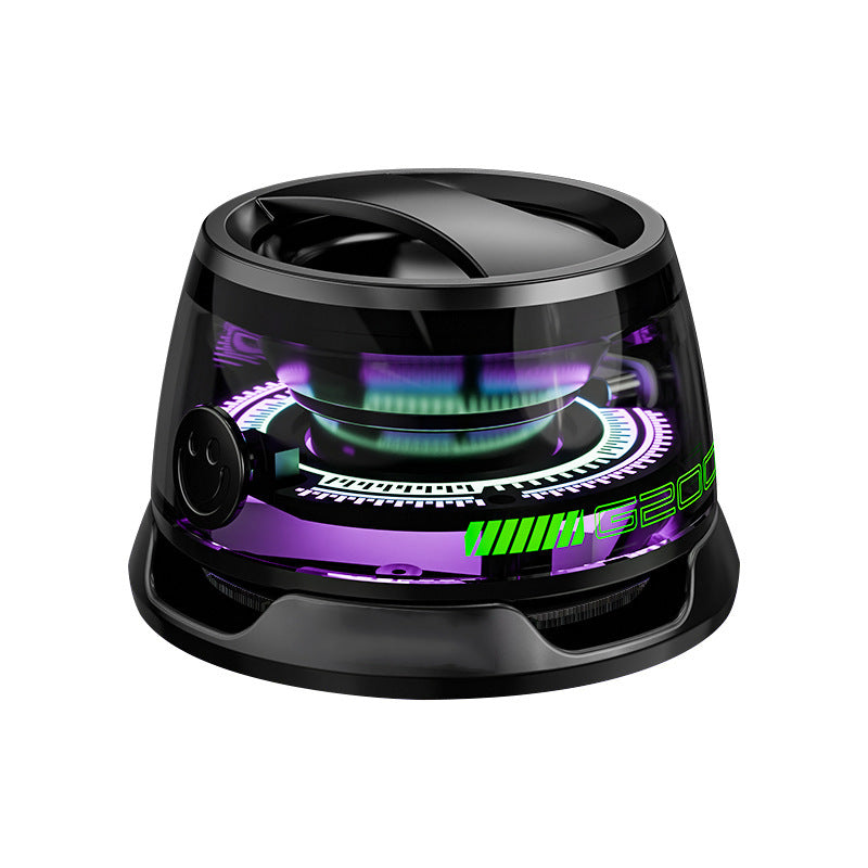 Mini suction wireless blue stand all audio outdoor portable blue audio desktop mini tide play speaker