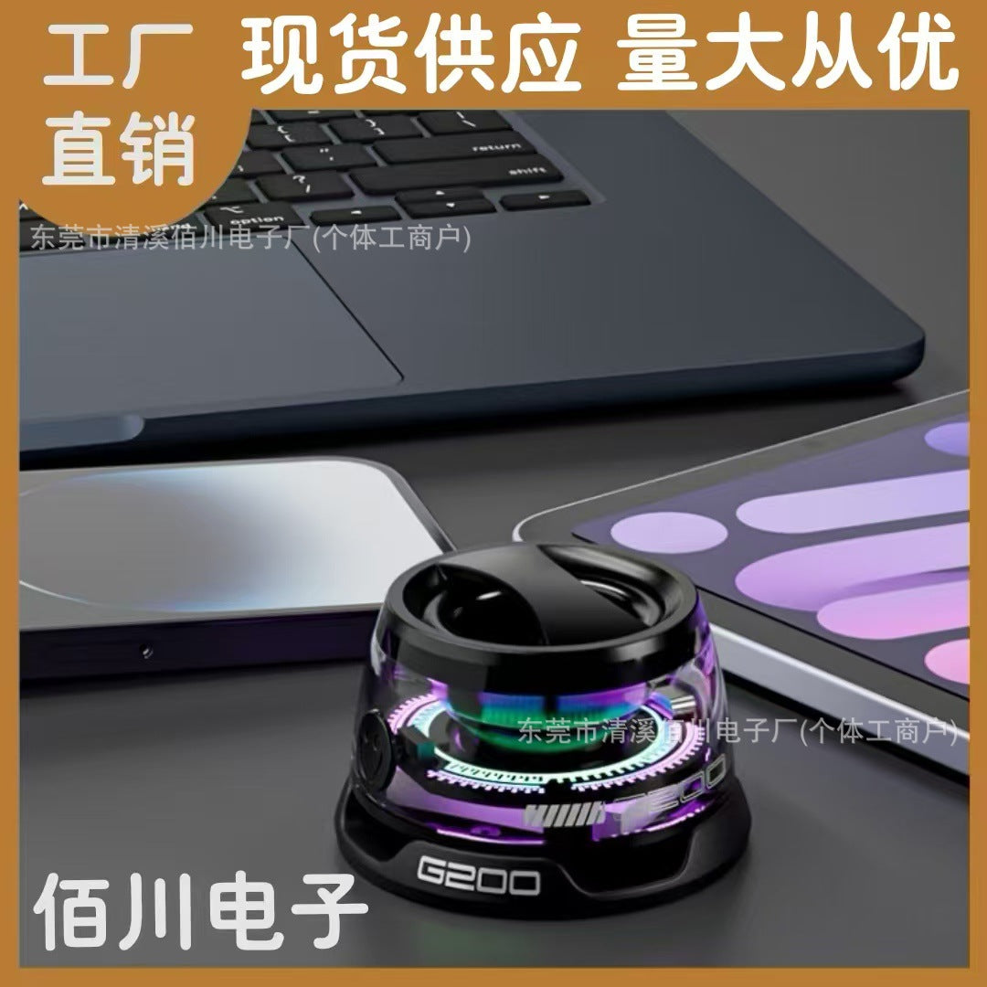 Mini suction wireless blue stand all audio outdoor portable blue audio desktop mini tide play speaker