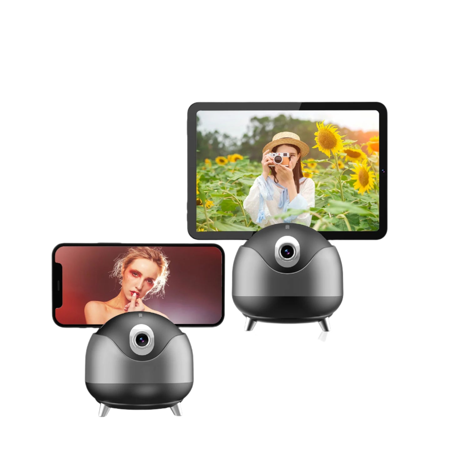360-degree ai intelligent camera with PTZ mobile phone anti-shake selfie outdoor bracket PTZ