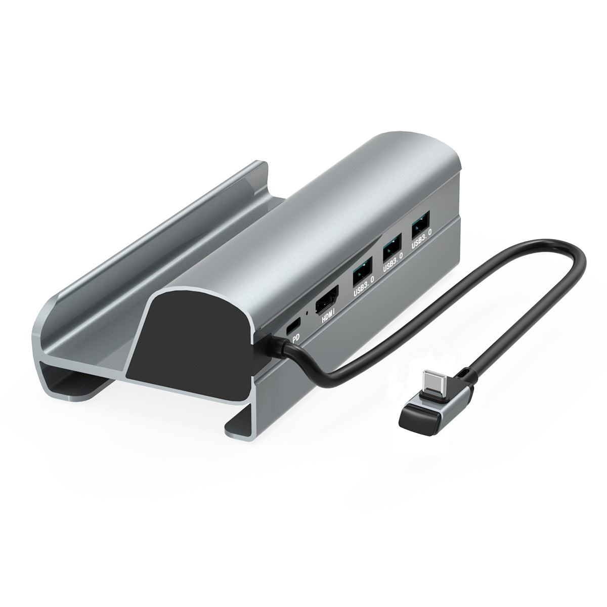 Console base 6-in-1 docking station supports 4K 60Hz PD 60W power RJ45